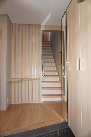 リフォーム後の玄関