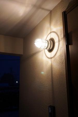 ④お施主さんが選んだ玄関照明